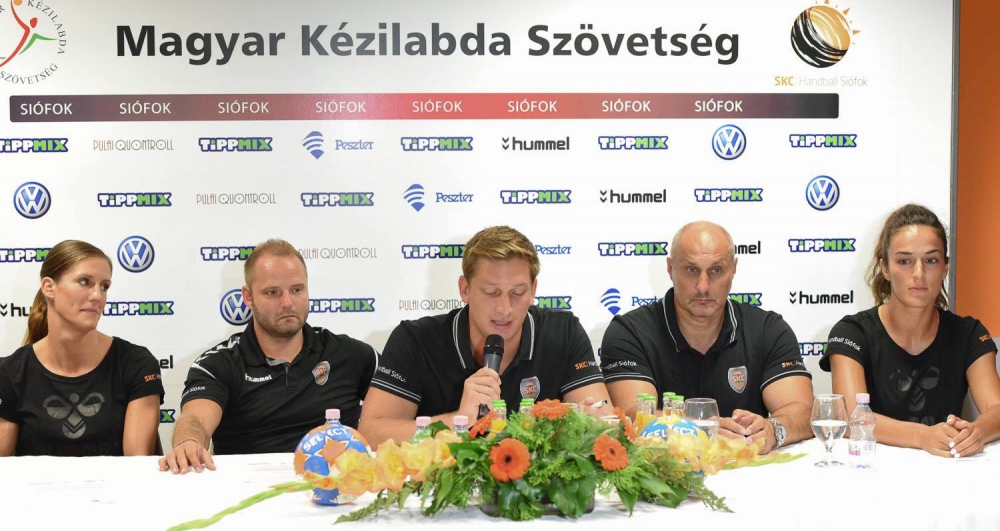 SKC’s sporting director, András Pitz says farewell to Siófok