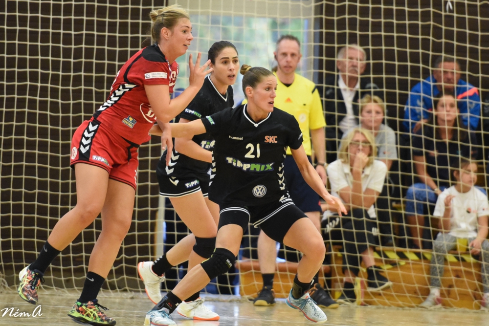 Csilla Mazák-Németh trains with the national team in Balatonboglár