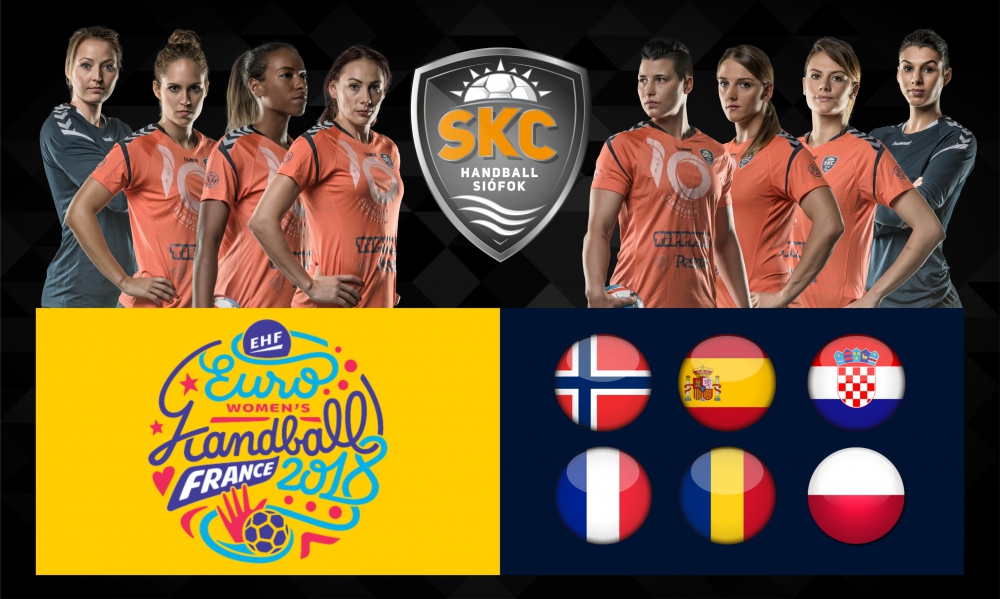 SKC-játékosok az Európa-bajnokságon