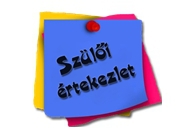 Szülői értekezlet január 14-én!